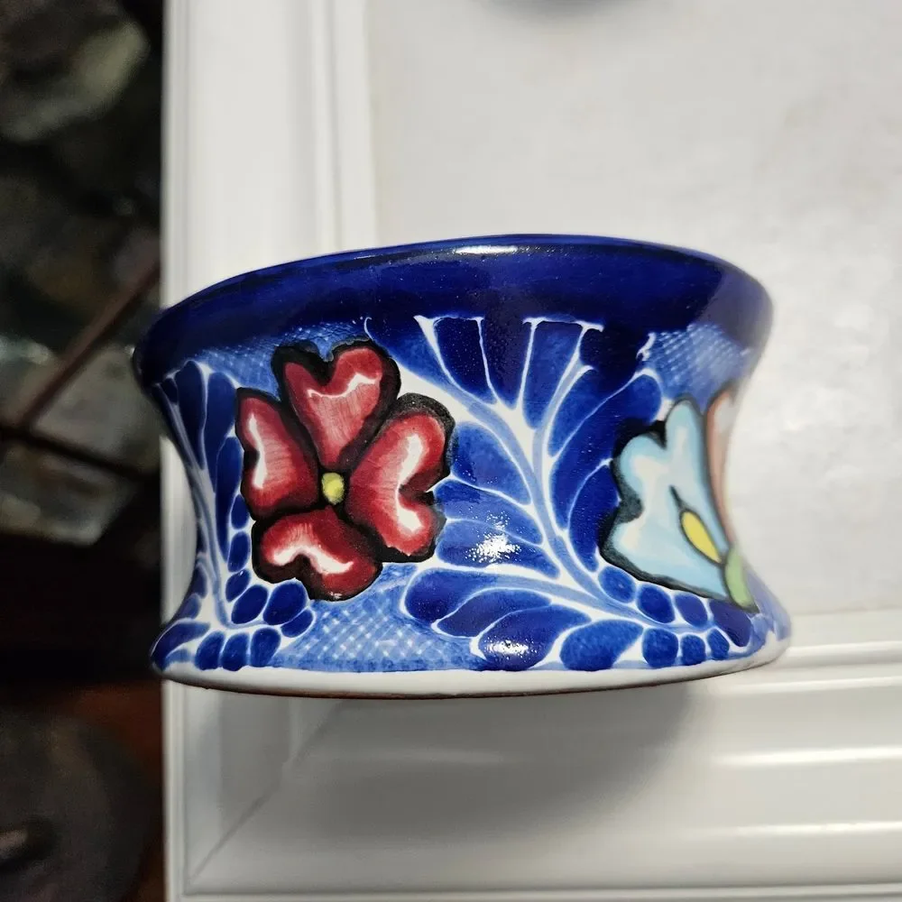 Talavera hand vibrant ceramic